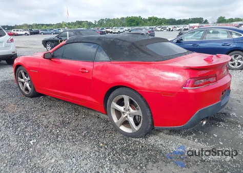2015 Chevrolet Camaro 2Ss from USA, damaged, VIN 2G1FK3DJ3F9286524